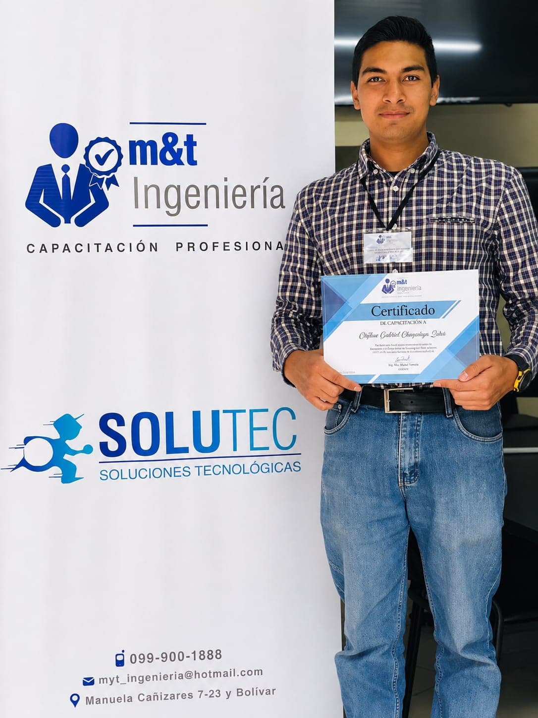 Participante de una capacitación técnica profesional