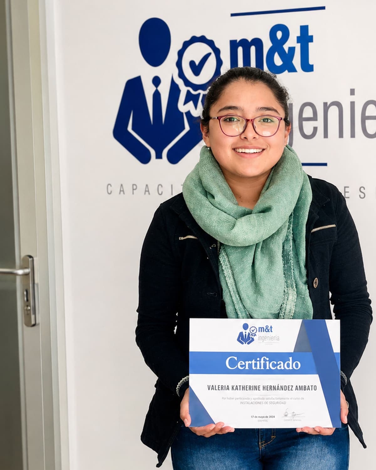 Participante de m & t Ingeniería Capacitación Profesional